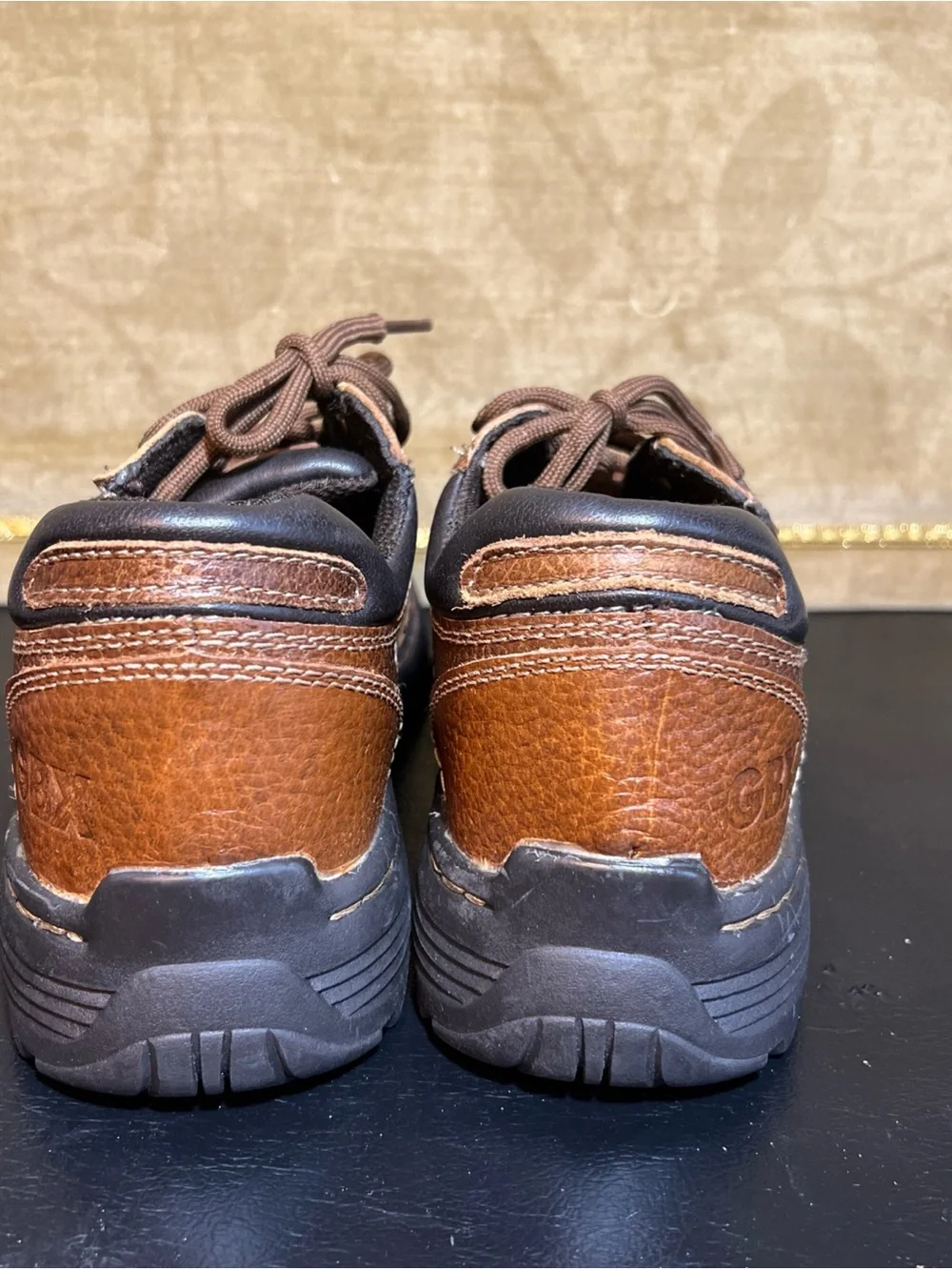 GBX Ultra 3 Billiard 42456 Oxfords Leather Shoes Brown Men’s 7.5